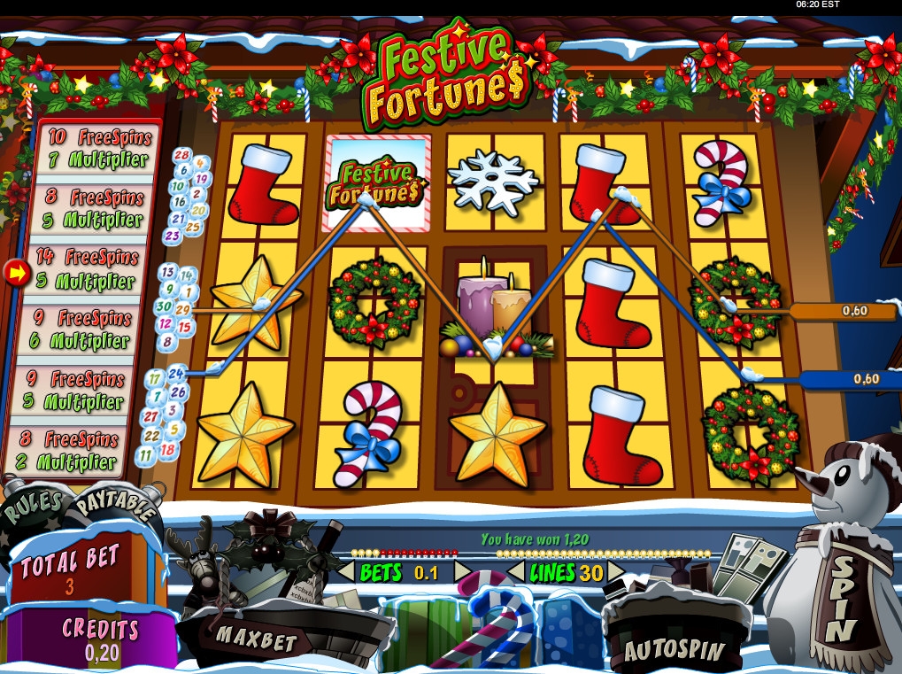 Festive Fortunes (Festive Fortunes) from category Slots